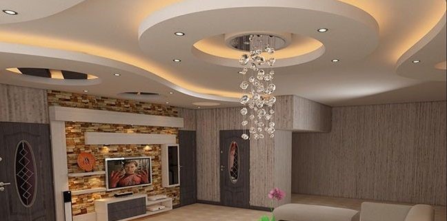 مدل سقف کاذب کناف پذیرایی- آباد برج