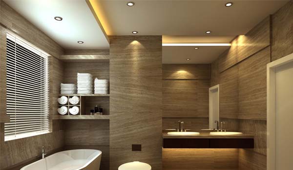 جدیدترین طرح های کناف سقف و دیوار سرویس بهداشتی - آباد برج
