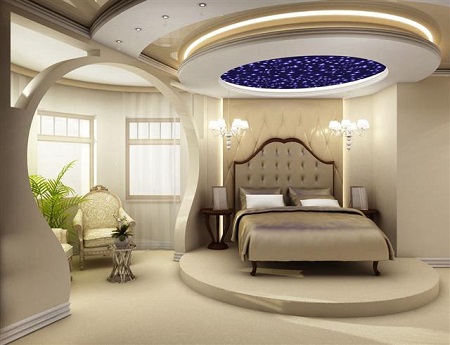 10 مدل و طرح کناف اتاق خواب زن و شوهر جدید {2024-1402}